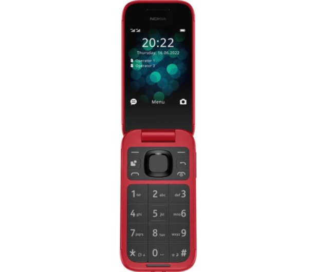 Nokia 2660 4G Flip Czerwony - 1258996 - zdjęcie 3